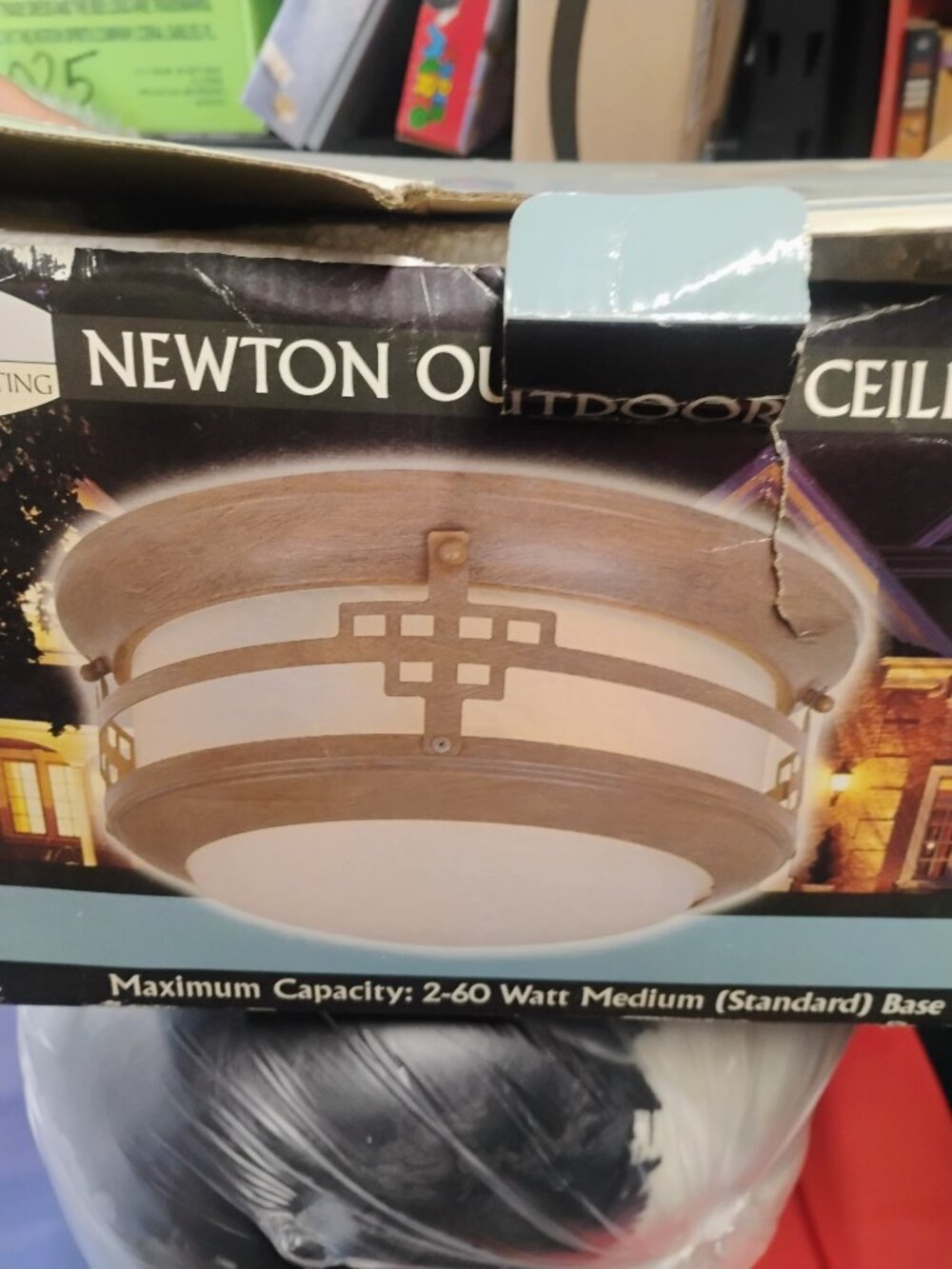 *SALE* newton outdoor ceiling light fixture NIB 356-1122 patriot lighting (6)